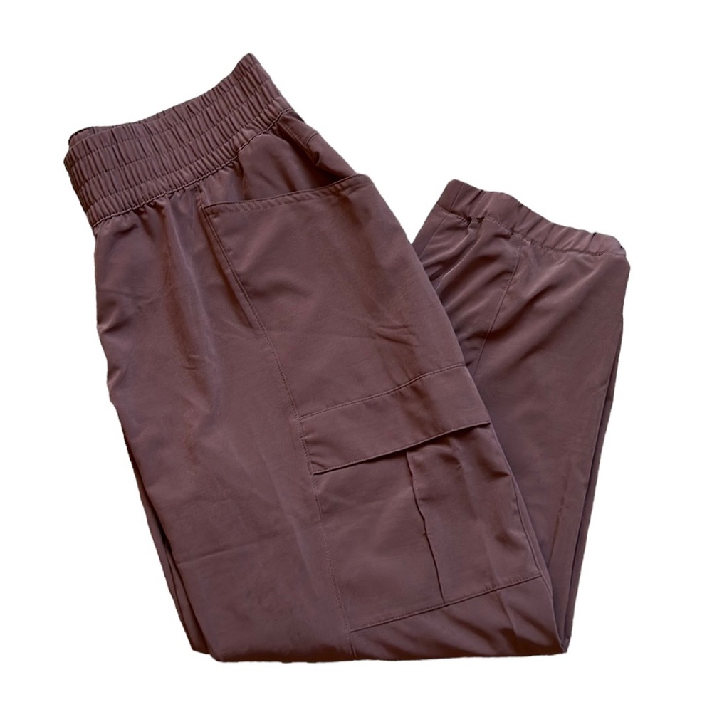 Prana Neutral Straight Leg Pull On Pants sz L